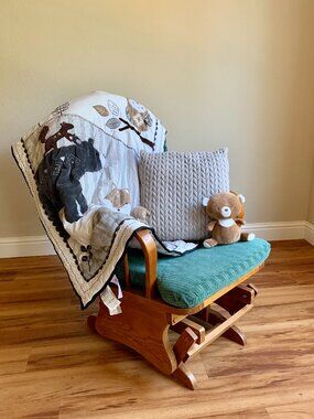Lambs & Ivy Woodland Forest Nursery Blanket